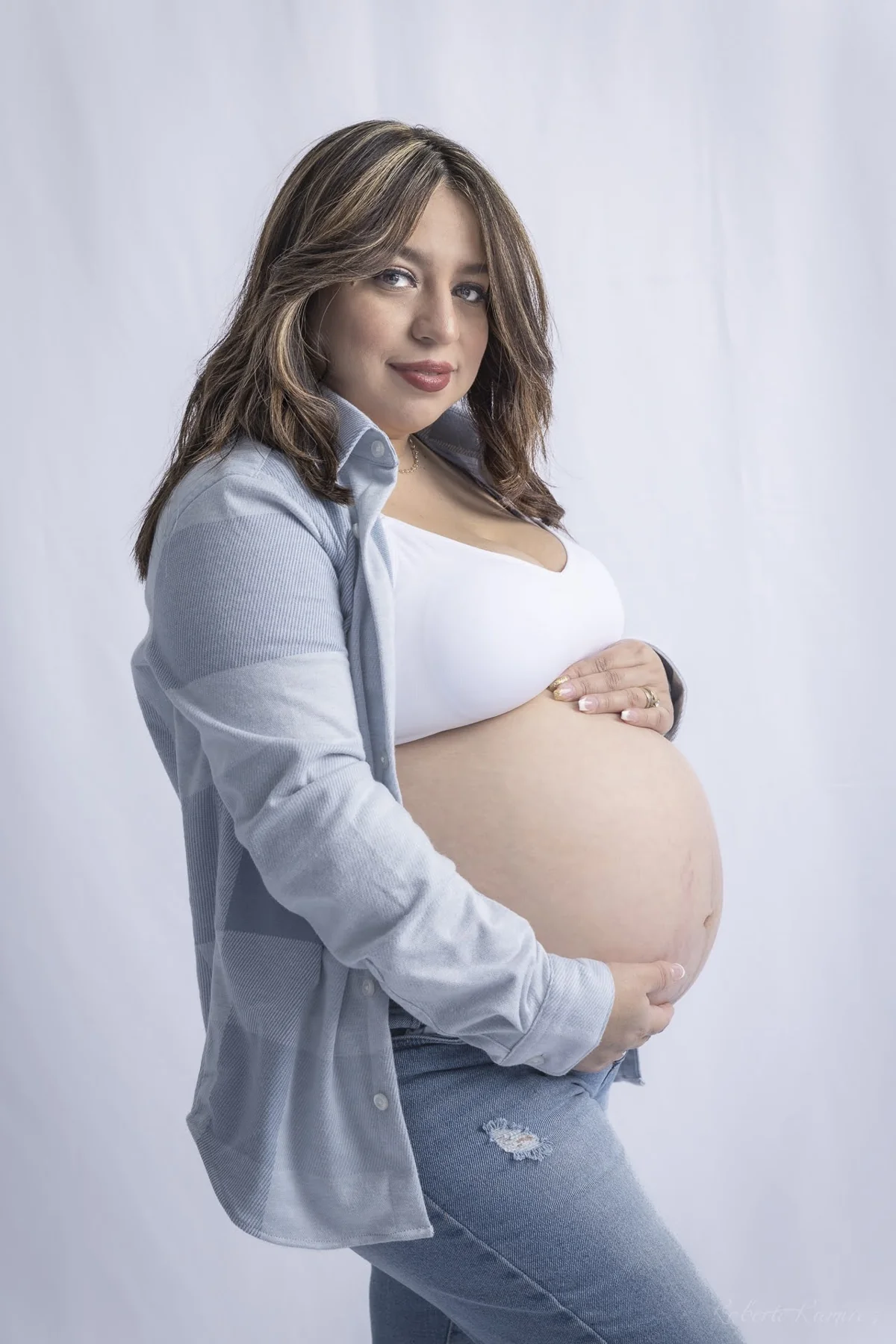Maternidad · Fotografía de Roberto Ramírez